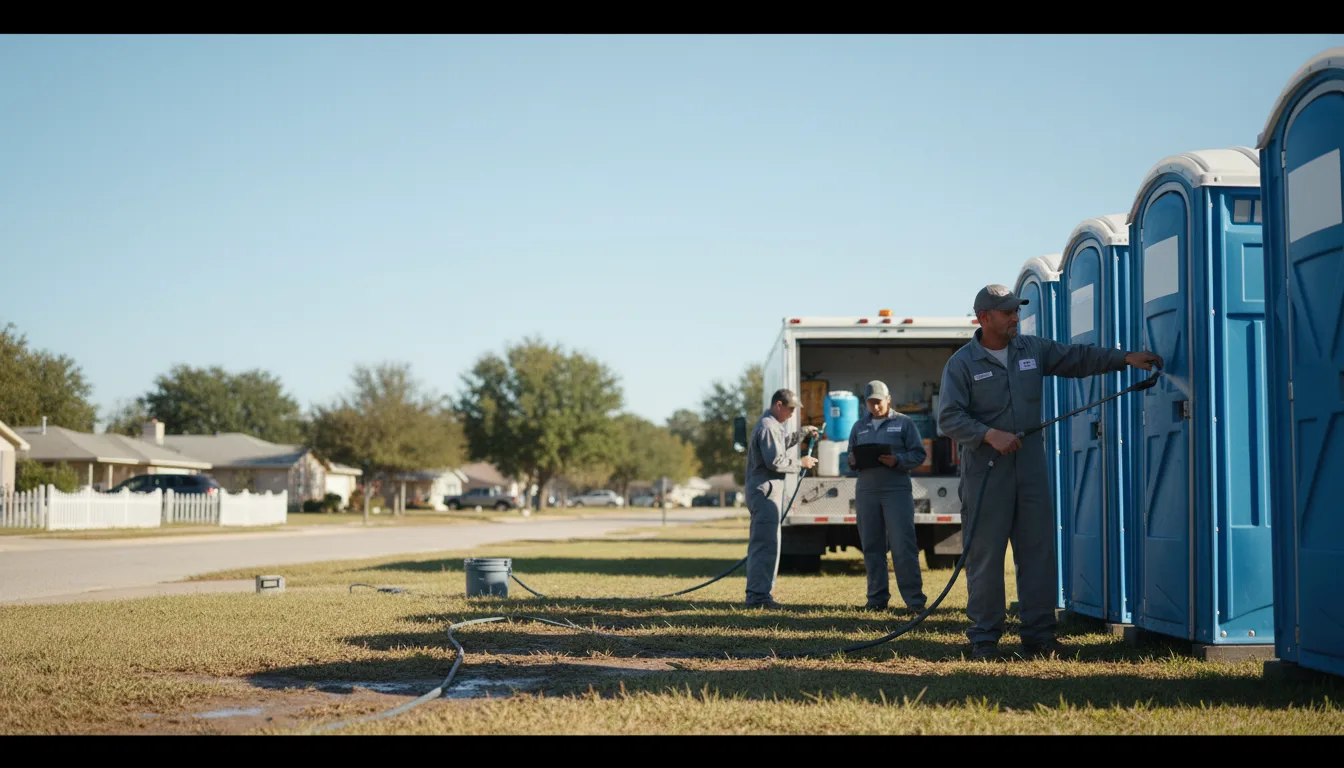 Long-Term Portable Toilet Rental in Plains, KS near me